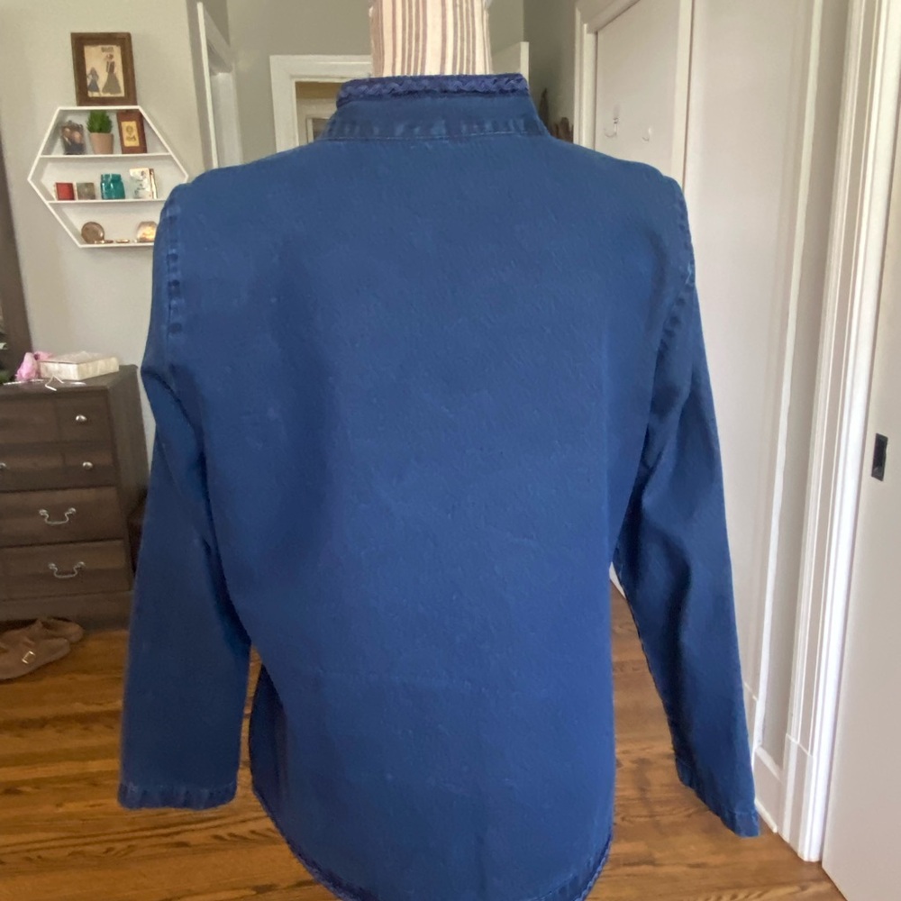 Gunit Fashions embroidered front denim jacket - Picture 7 of 11